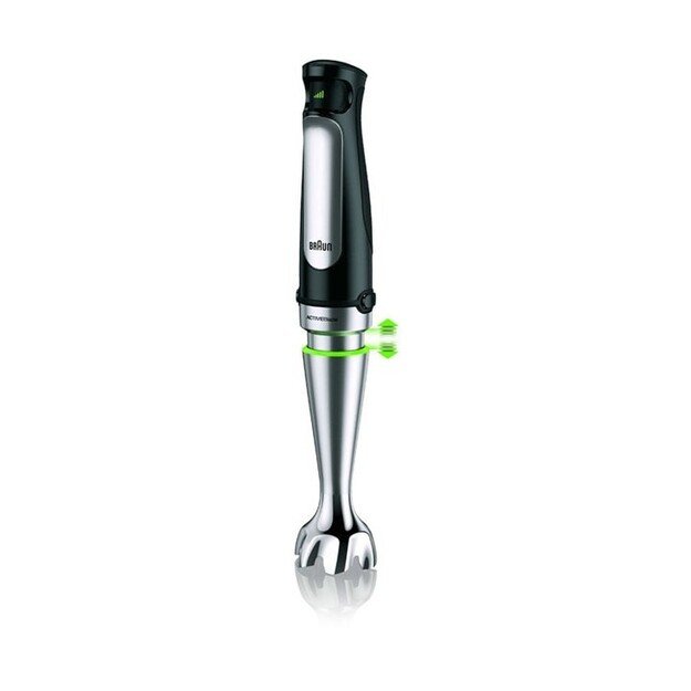 Braun MultiQuick 7 MQ 7045X 1.25 L Immersion blender 1000 W Black, Stainless steel