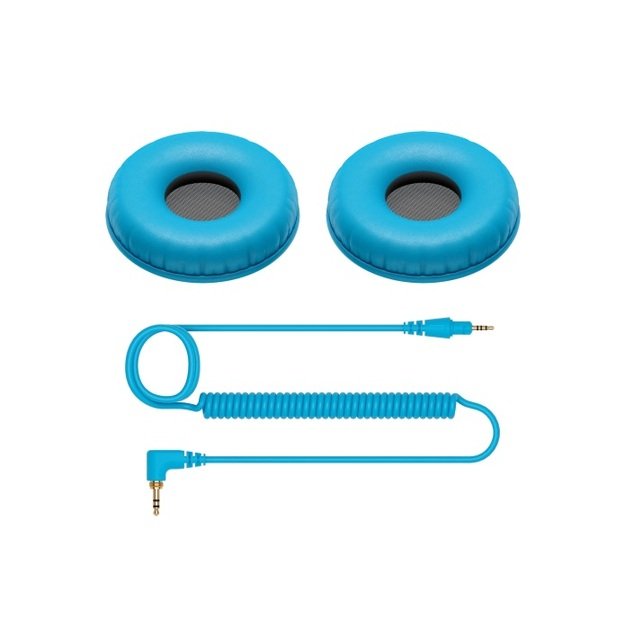 HC-CP08-L Cable+ear pads for HDJ-CUE1, (Blue)