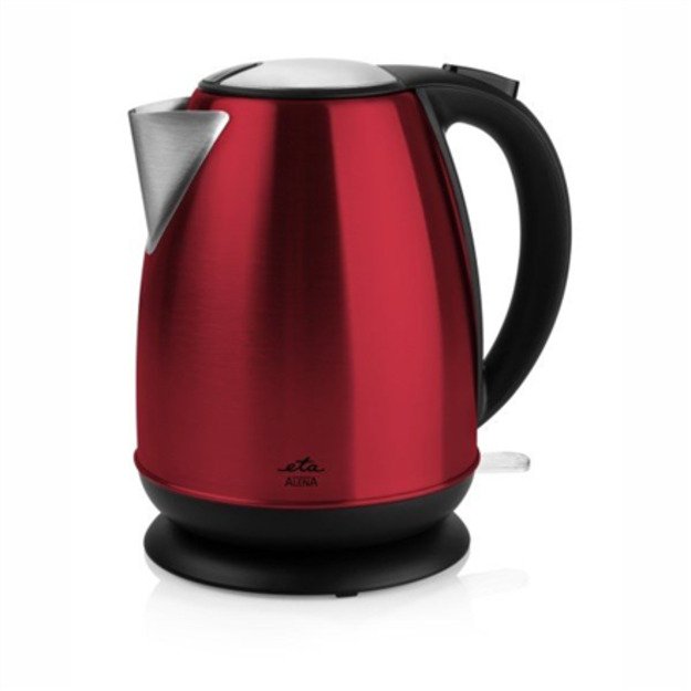 ETA | Kettle | 359090010 | Standard | 2200 W | 1.7 L | Stainless steel | 360&deg; rotational base | Red