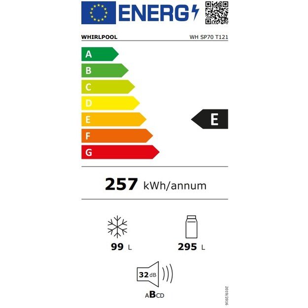 WHIRLPOOL WH SP70 T121