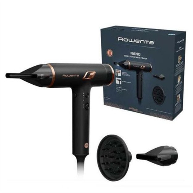 Rowenta HY8310F0 NANO Hair Dryer, Black | Rowenta