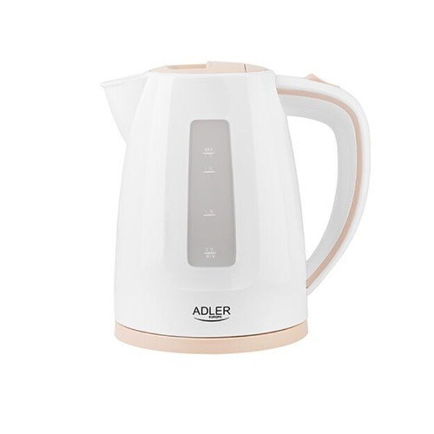 Kettle electric Adler AD 1264 (2200W 1.7l, white color) 4