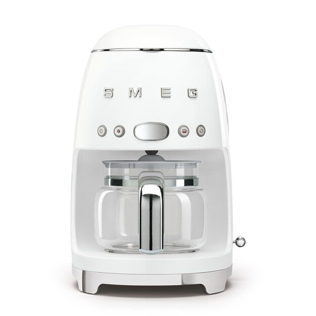 Smeg Drip Coffee Machine White DCF02WHEU