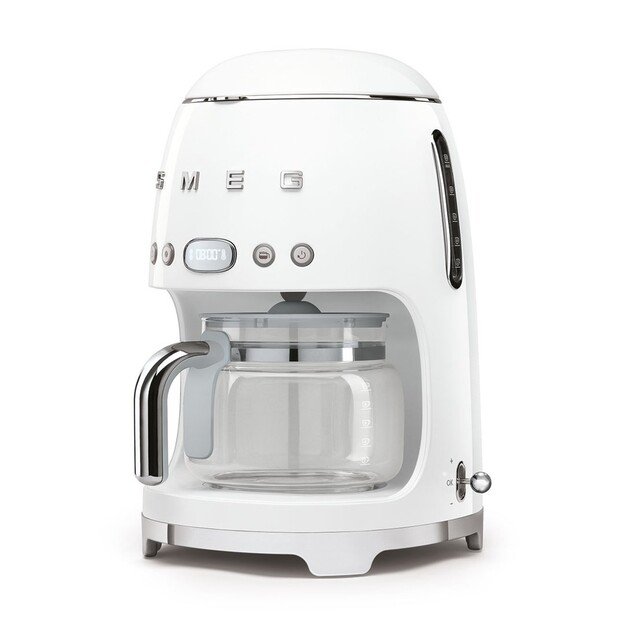 Smeg Drip Coffee Machine White DCF02WHEU