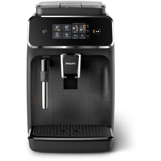 Philips Coffee Maker | EP2220/10 | Pump pressure 15 bar | Built-in milk frother | Automatic | 1500 W | Black