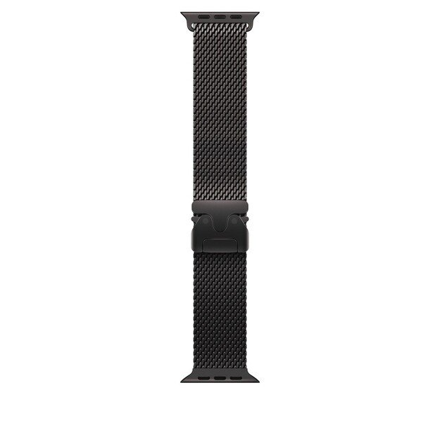 Apple 49mm Black Titanium Milanese Loop - Small