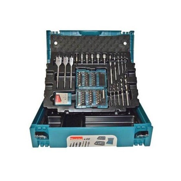 MAKITA 62pcs MAKPAC B-53908 drill and bit set