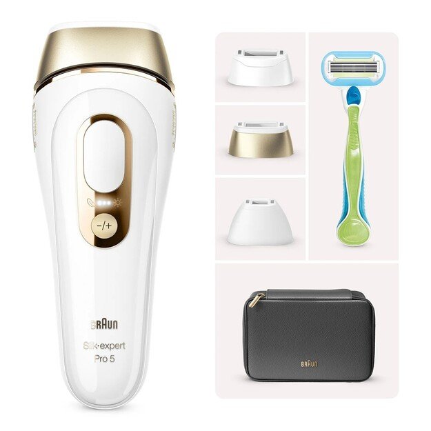 Braun PL Silk&middot;expert Pro 5 PL5242 Gold, White