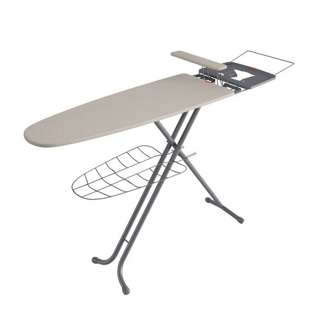 Ironing board 120 x 40 cm with shelf and Rayen board