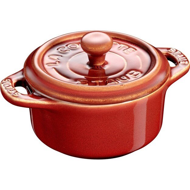 Staub Mini Cocotte Round - 200 ml, Chestnut