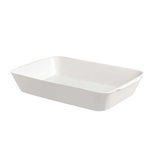 Anghiari casserole dish - White, 35 x 22 cm