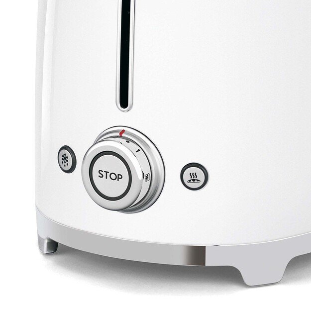 Smeg 50 s Style Toaster TSF02WHEU White