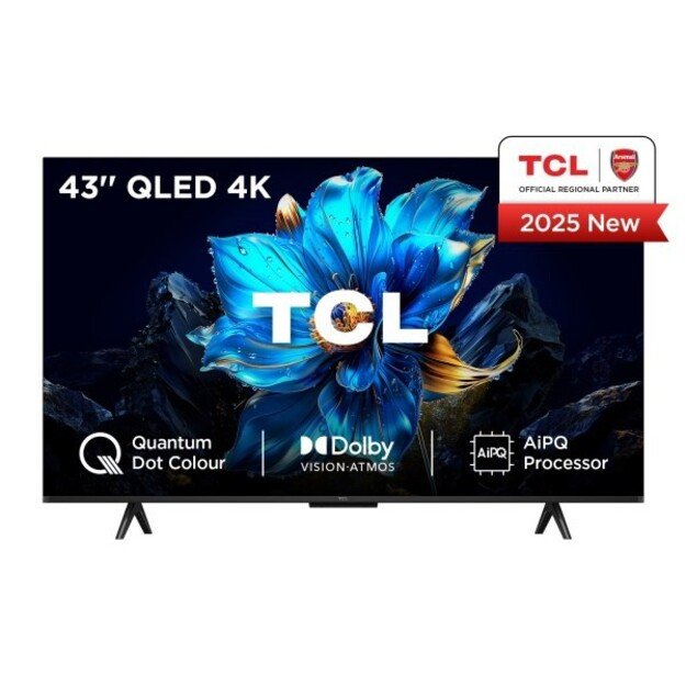 TCL P7K 43P7K TV 109.2 cm (43 ) 4K Ultra HD Smart TV Wi-Fi Metallic 430 cd/m&sup2;