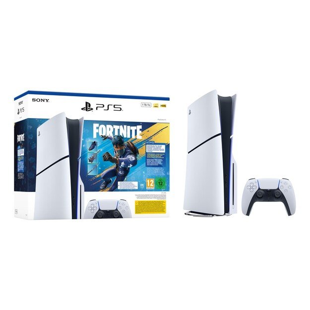 Sony PlayStation 5 Slim Console + Fortnite Blooming Chaos 7