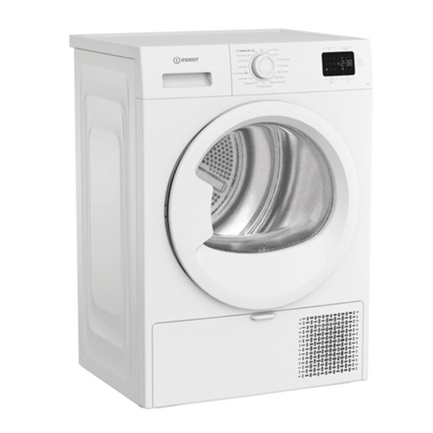 INDESIT Dryer Machine | C YSD 83D WW EE | Energy efficiency class D | Front loading | 8 kg | Heat pump | LED | Depth 54.5 cm | W