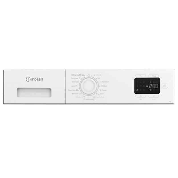 INDESIT Dryer Machine | C YSD 83D WW EE | Energy efficiency class D | Front loading | 8 kg | Heat pump | LED | Depth 54.5 cm | W