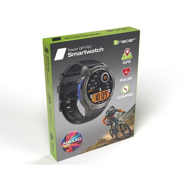 Tracer 47639 GP-Fit2 Smartwatch Black 1