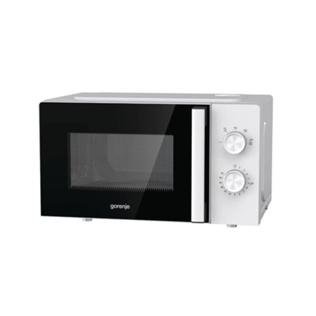 Gorenje | Microwave Oven | MO20E1WH | Free standing | 20 L | 800 W | Grill | White