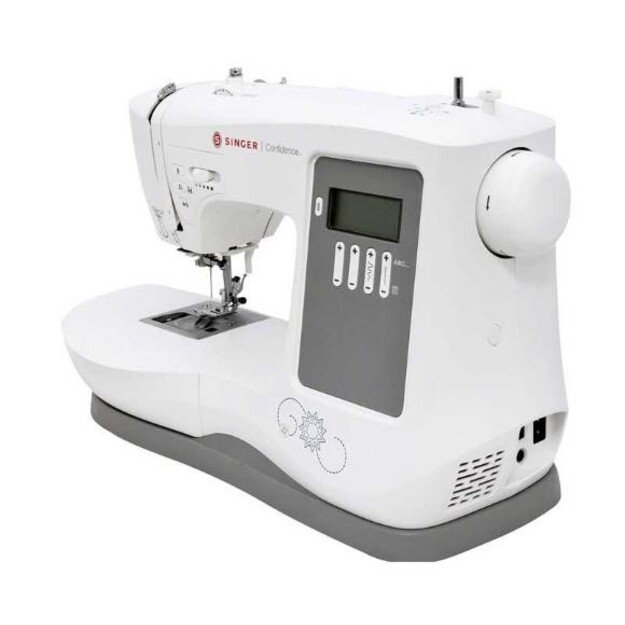 Singer 7640 sewing machine, electric current, white