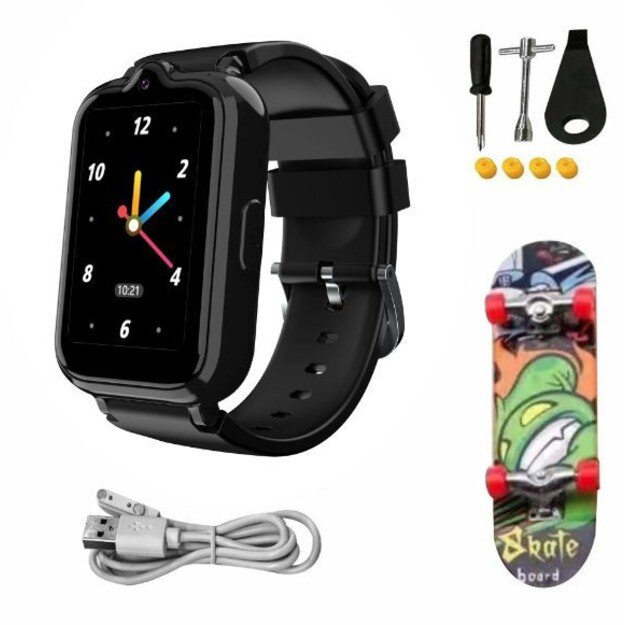 Smartwatch for children Manta Junior Joy 4G black