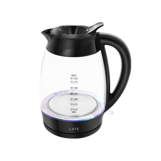 Lafe 47573 Electric Kettle Essential XL CEG016 Glass 2L