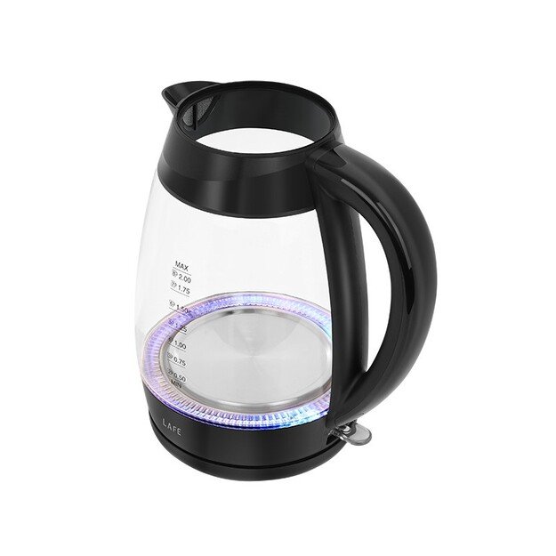 Lafe 47573 Electric Kettle Essential XL CEG016 Glass 2L
