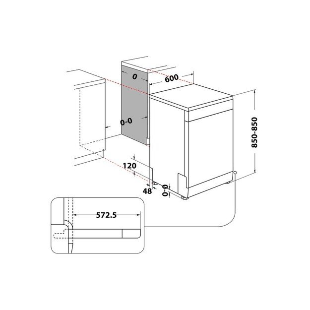 WHIRLPOOL W2F HD624 X