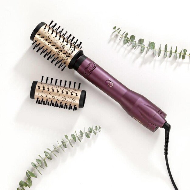 BaByliss Big Hair Dual Hot air brush Warm Black,Rose Gold,Violet 2.5 m 650 W