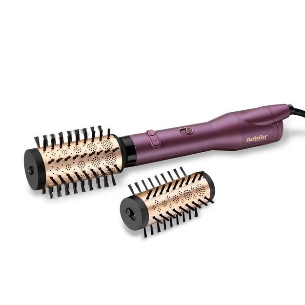 BaByliss Big Hair Dual Hot air brush Warm Black,Rose Gold,Violet 2.5 m 650 W