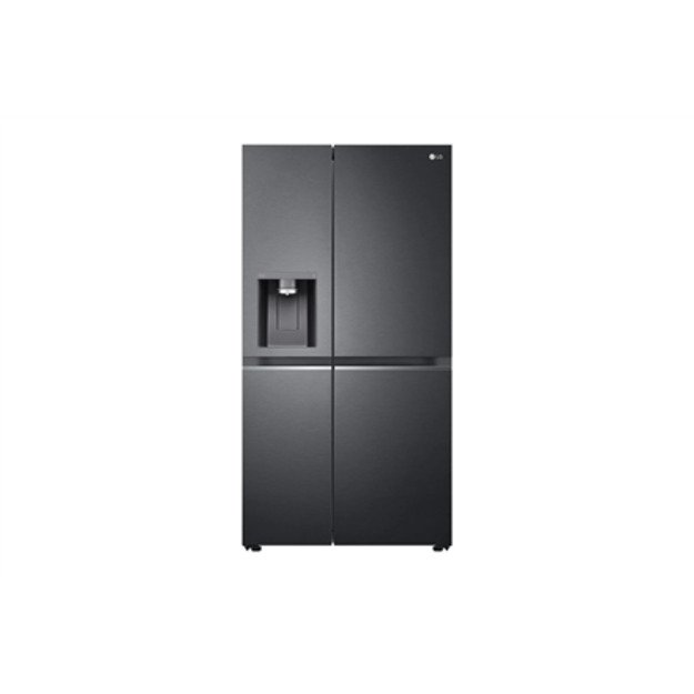 LG | Refrigerator | GSLV71MCLE | Energy efficiency class E | Free standing | Side by side | Height 179 cm | No Frost system | Fr