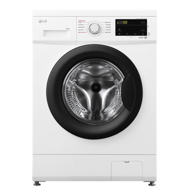 LG | Washing machine | F2J3WSBWE | Energy efficiency class E | Front loading | Washing capacity 6.5 kg | 1200 RPM | Depth 44 cm