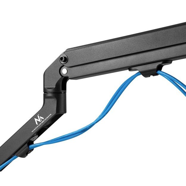 Maclean MC-906 Monitor Mount Holder Desk Table Mount 17  - 32  Adjustable Rotatable VESA 12 kg 2