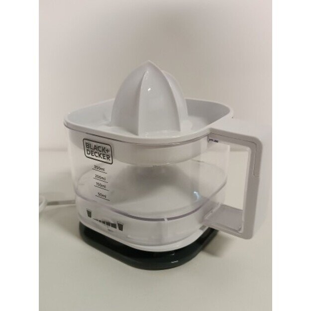 Black+Decker - BXCJ25E Citrus Juicer 25 Plastic 350 ml White