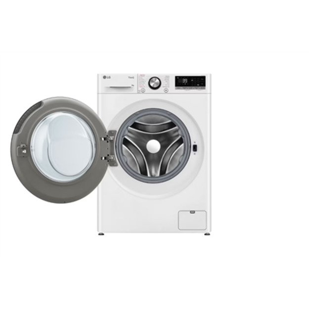 LG | Washing machine | F2WR709S2W | Energy efficiency class A-10% | Front loading | Washing capacity 9 kg | 1200 RPM | Depth 47.