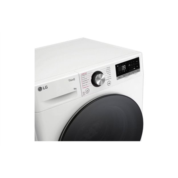 LG | Washing machine | F2WR709S2W | Energy efficiency class A-10% | Front loading | Washing capacity 9 kg | 1200 RPM | Depth 47.