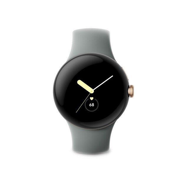 Google Pixel Watch AMOLED 41 mm Digital Gold Wi-Fi GPS (satellite)