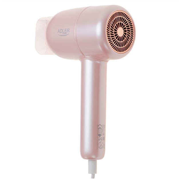 Adler Hair Dryer | AD 2279p | 1800 W | Number of temperature settings 2 | Ionic function | Pink