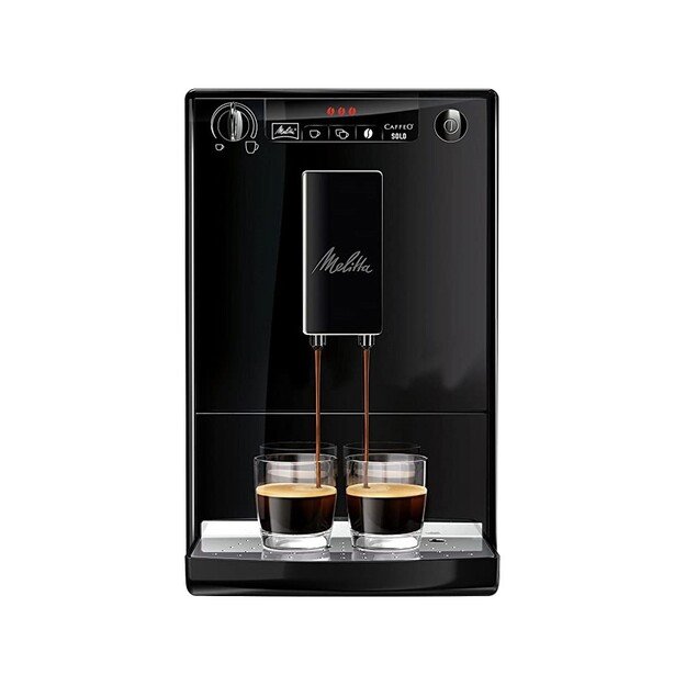 MELITTA E950-222 SOLO automatinis kavos aparatas, juoda