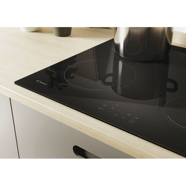 Candy Idea CI642CBB Black Built-in 59 cm Zone induction hob 4 zone(s)