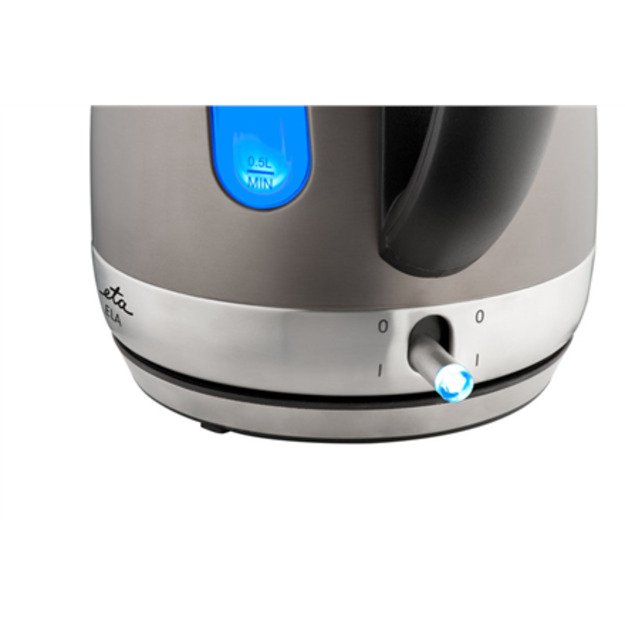 ETA | Kettle | ELA ETA859890040 | Standard | 2100 W | 1.7 L | Stainless steel | 360° rotational base | Grey