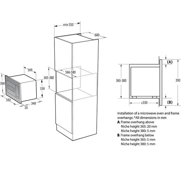 Mikrobangų krosnelė GORENJE BM235G1SYW