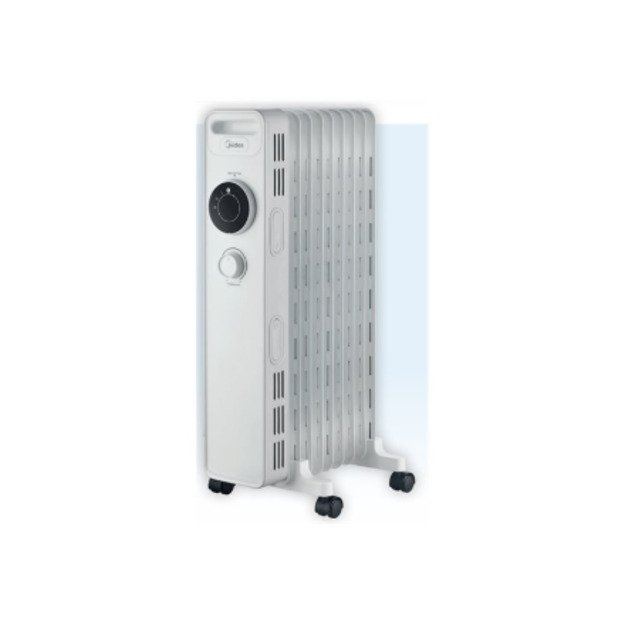 Midea NY2009-22M | Oil Filled Radiator | 2000 W | Number of power levels 3 | White