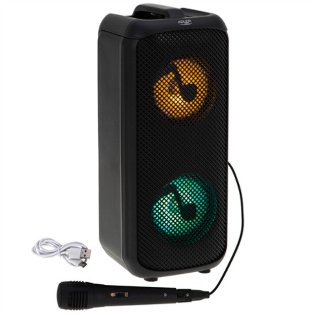 Adler Speaker with radio | AD 1903 | 2x5 W | Bluetooth | Black | Portable | Wireless connection