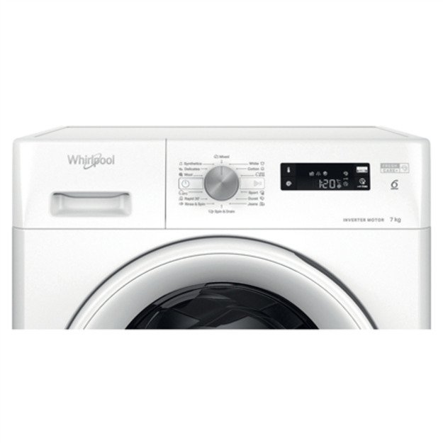 Whirlpool Washing machine | FFS 7469 W EE | Energy efficiency class A | Front loading | Washing capacity 7 kg | 1400 RPM | Depth