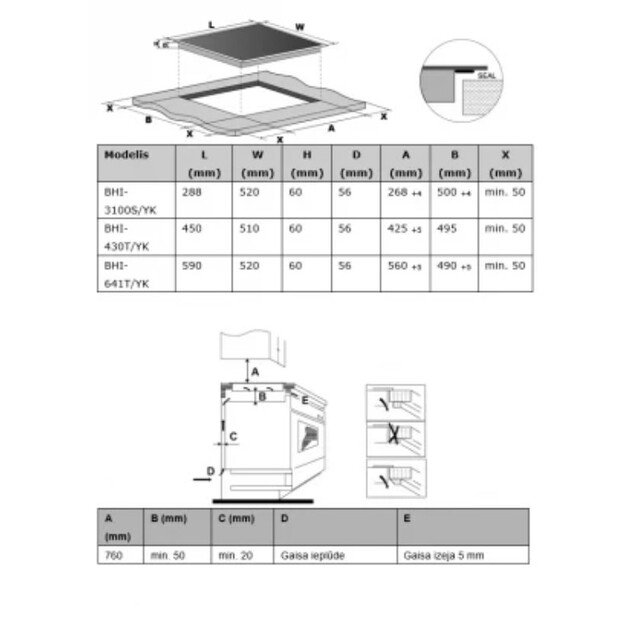 BERK BHI-3100S/YK Flex Zona