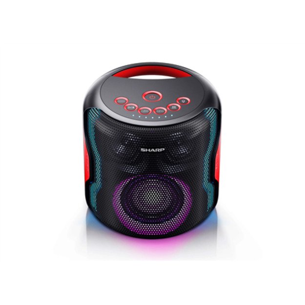 Sharp Party Speaker | PS-921(BK) | 130 W | Bluetooth | Black | Portable | Wireless connection