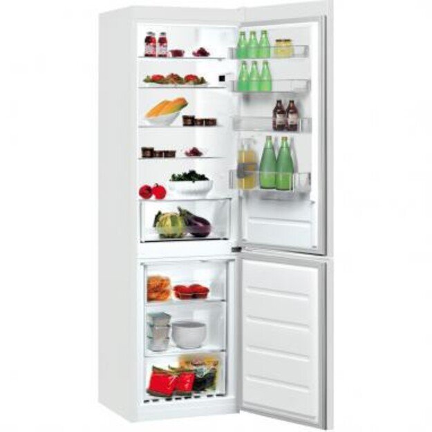 INDESIT | Refrigerator | LI9 S2E W 1 | Energy efficiency class E | Free standing | Combi | Height 201.3 cm | No Frost system | F