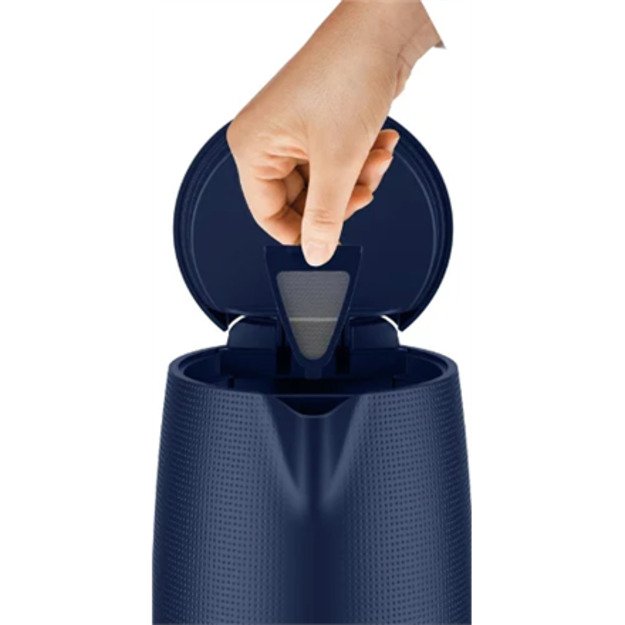 TEFAL Morning Kettle | KO2M0410 | Electric | 2400 W | 1.7 L | Plastic | 360° rotational base | Blue