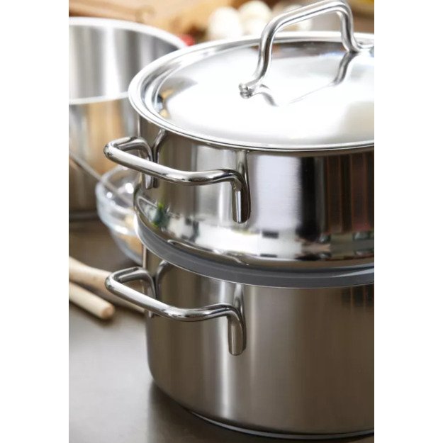 Demeyere APOLLO 7 40850-355-0 saucepan 8.4 L Round Silver