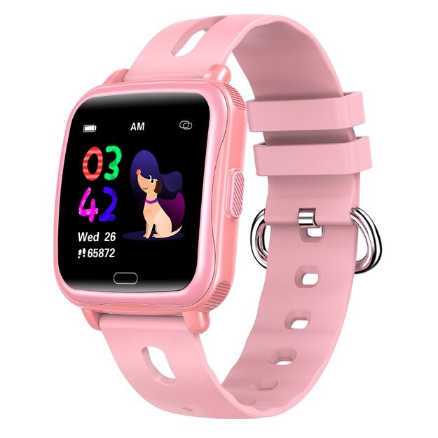 Denver SWK-110P smartwatch / sport watch 3.56 cm (1.4 ) Digital Pink